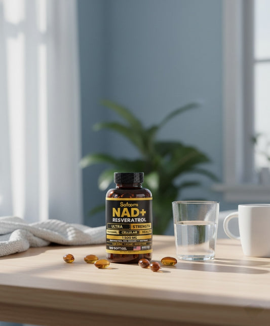 NAD+ + Resveratrol, Bienestar y Vitalidad Diaria